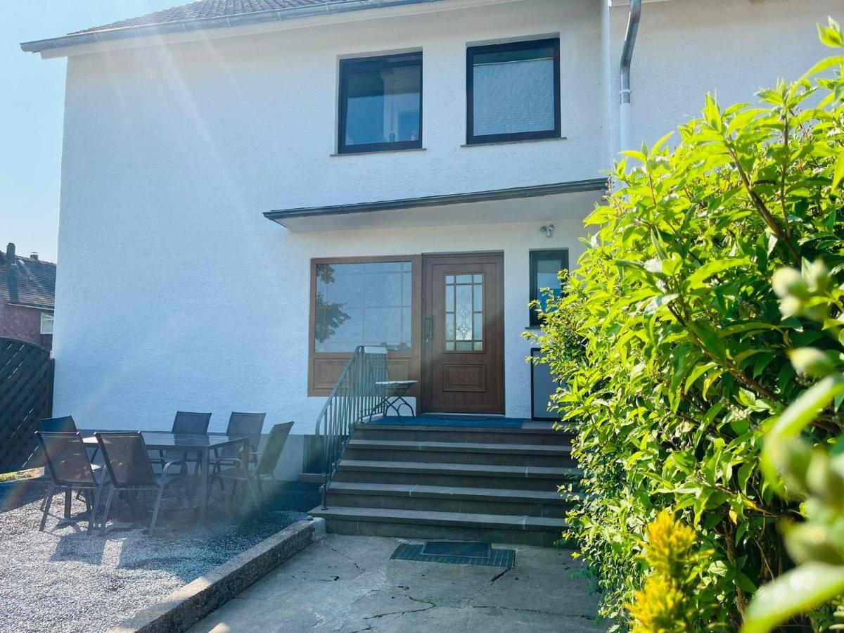 Ferienwohnung Am Weserbergland Sandsteinweg Arholzen Exterior foto
